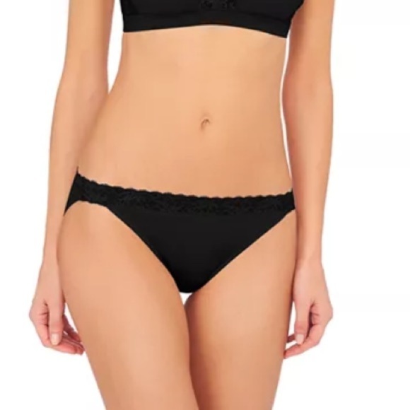 NWT Natori Discreet Bikini Panties Black - Picture 4 of 4